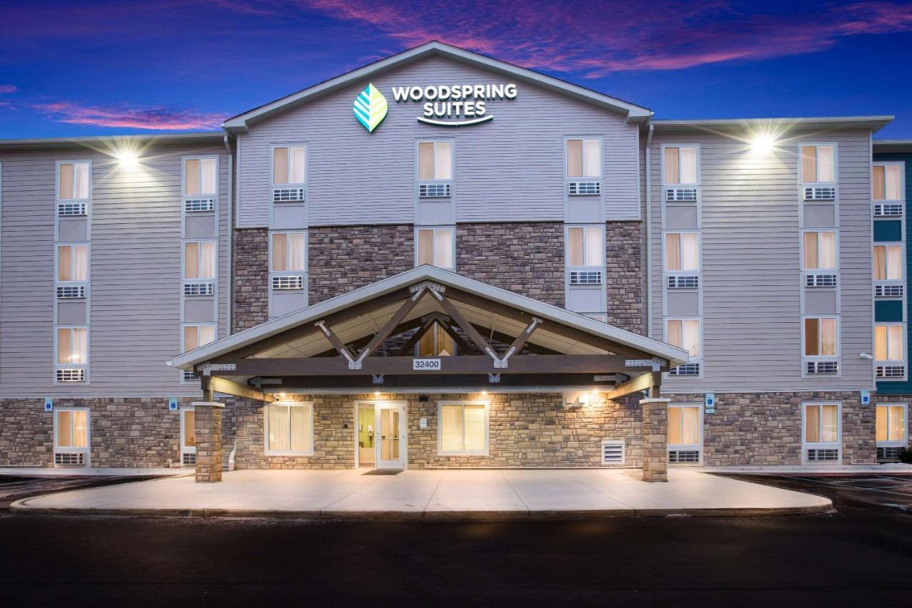 Woodspring Suites Detroit Мадисон-Хайтс Экстерьер фото